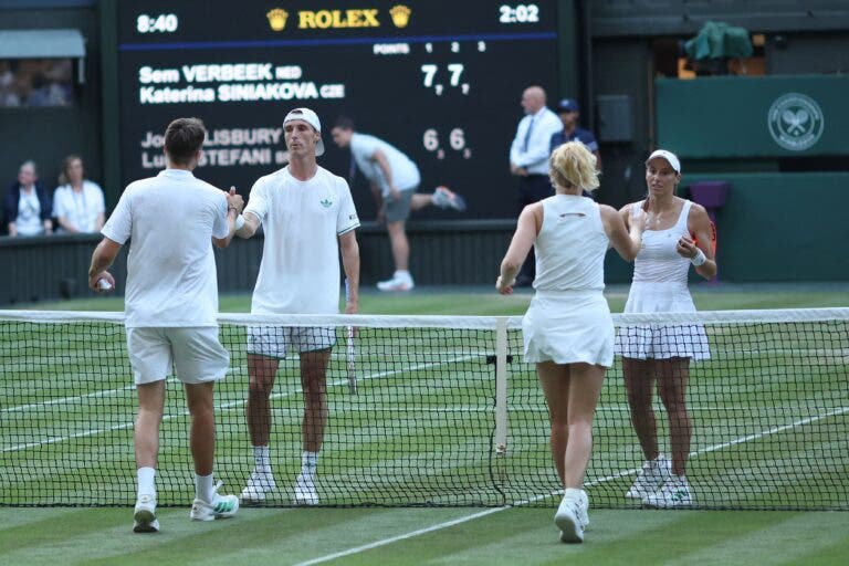 Luisa Stefani perde nos detalhes e fica com o estatuto de vice-campeã de pares mistos em Wimbledon