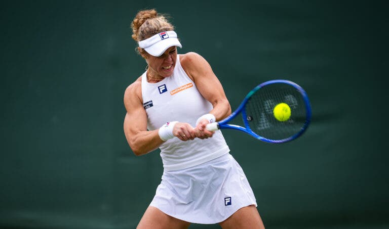 Siegemund utiliza tática pouco comum em Wimbledon… e está a resultar