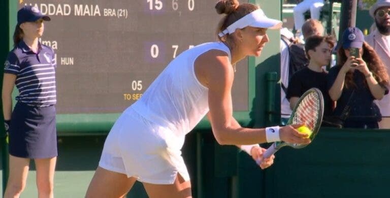 Bia Haddad perde-se após primeiro set equilibrado e cai contra 110.ª do Mundo em Wimbledon
