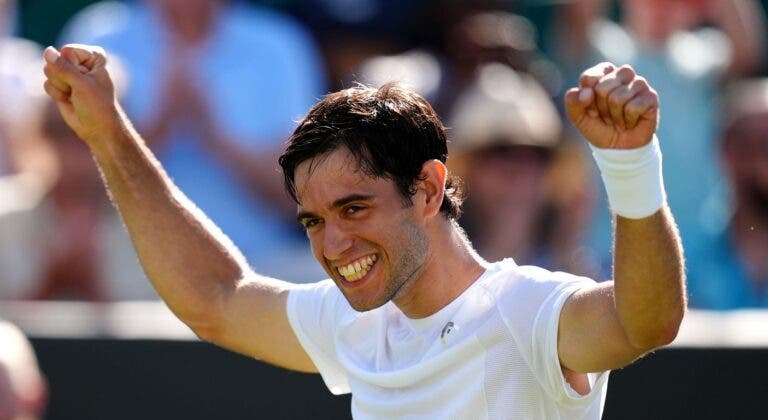 Borges despacha britânico em Wimbledon e é o primeiro português de sempre a fazer 3.ª ronda em todos os Slams