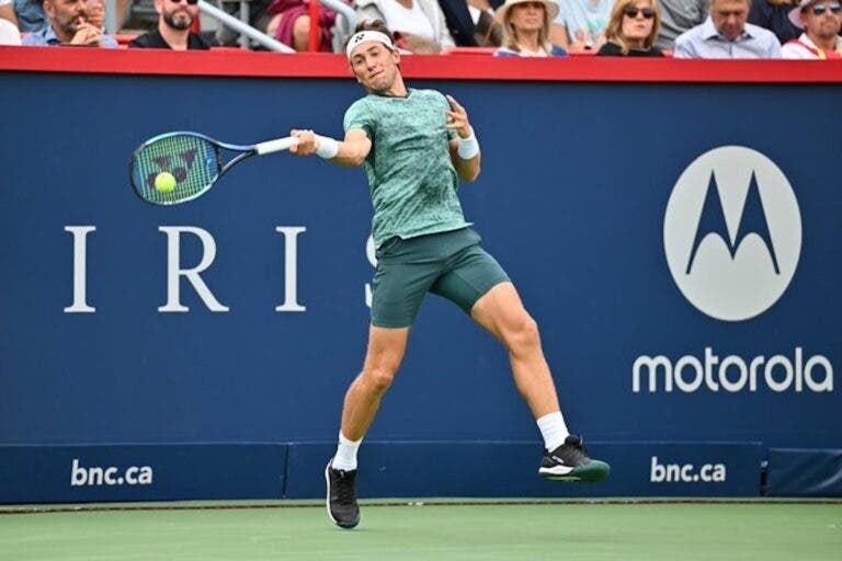 Ruud passeia na estreia em Montreal, Popyrin resiste no arranque da defesa do título