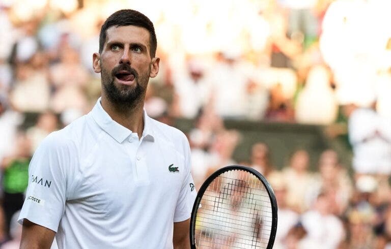 Djokovic não treinou na véspera do encontro com Sinner
