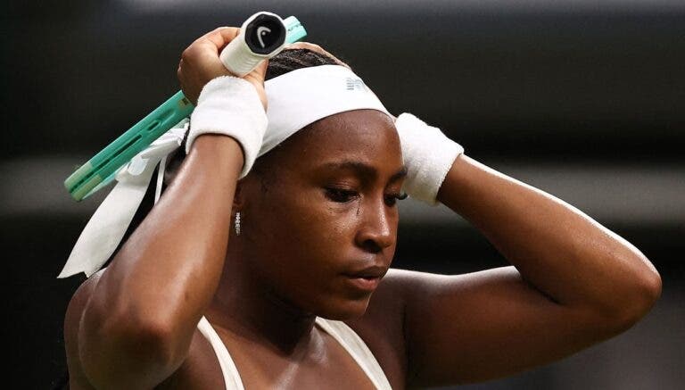 Gauff despachada na primeira ronda de Wimbledon