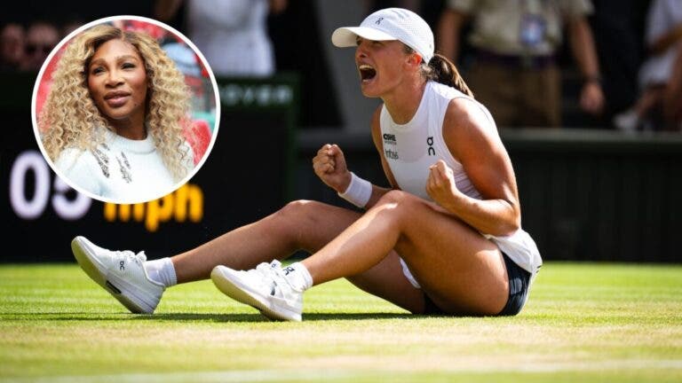 Swiatek alcança marcas que fazem lembrar… Serena Williams