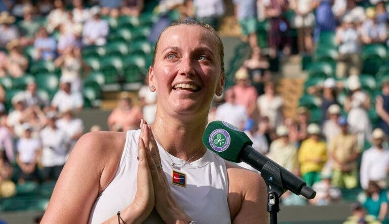 Kvitova despede-se de Wimbledon com desaire face a Navarro e muitos aplausos; Bencic avança