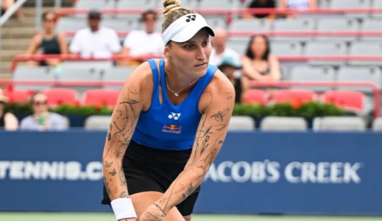 Vondrousova vira contra Eala e avança para a segunda rodada em Montreal