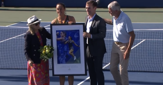 Caroline Garcia despede-se do ténis com desaire no US Open