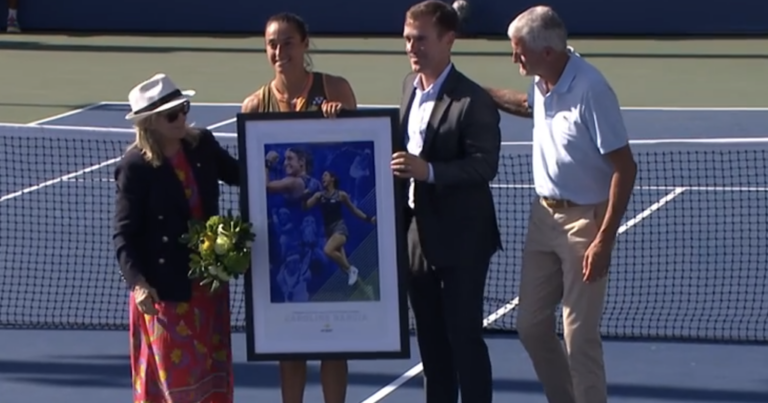 Caroline Garcia despede-se do ténis com desaire no US Open