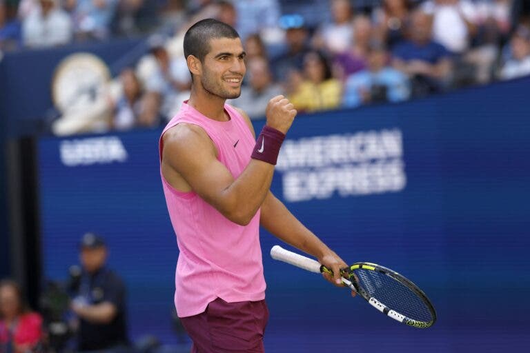 O impressionante registo de precocidade que Alcaraz bateu em Grand Slams