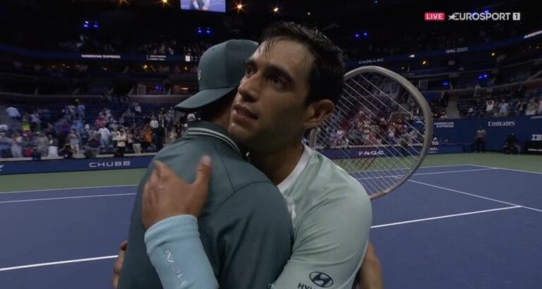 QUE LOUCURA. Nuno Borges só caiu após mais de quatro horas e quase às duas da manhã no US Open