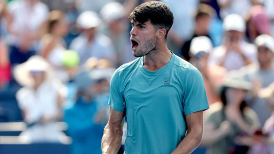 Como fica o top 10 do ranking ATP depois do título de Alcaraz em Cincinnati