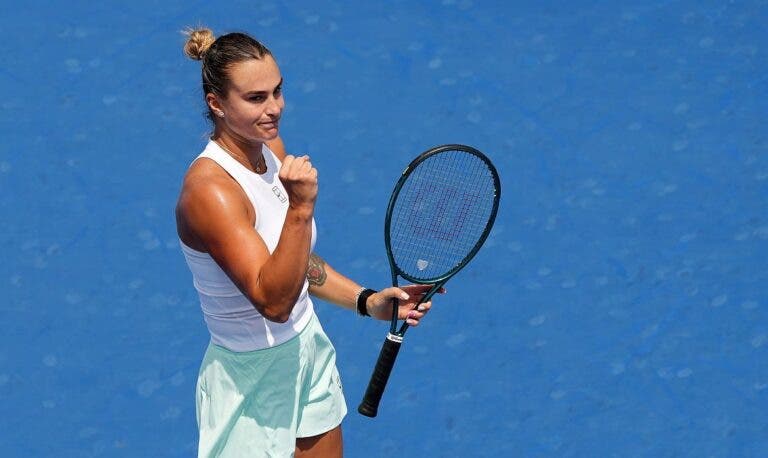 Sabalenka despacha espanhola e regressa aos ‘quartos’ em Cincinnati