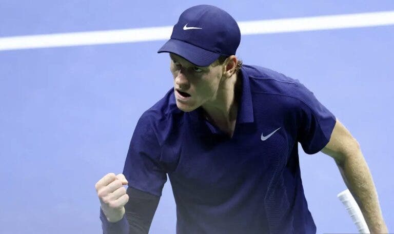 Sinner ainda tremeu, mas derrota Auger-Aliassime e marca duelo com Alcaraz no US Open