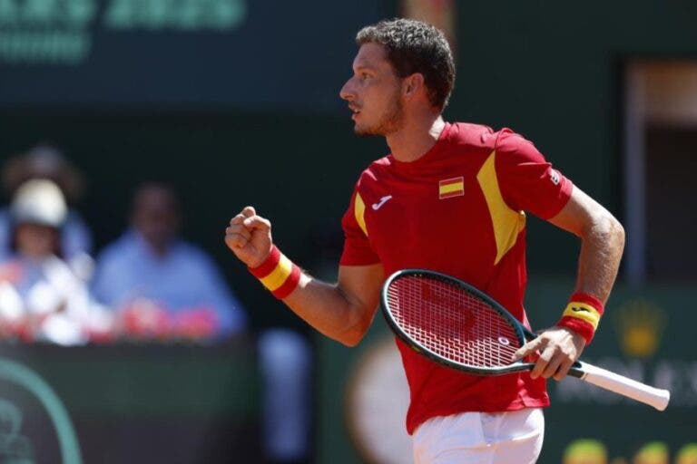Carreno confirma reviravolta épica e Espanha está de volta às Davis Cup Finals