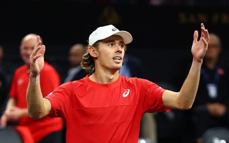 De Minaur e a experiência na Laver Cup: «Sou como um livro aberto»