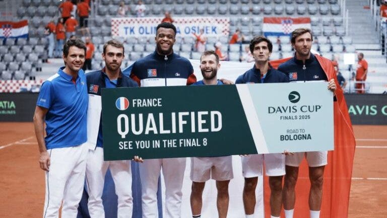 Eis as seleções qualificadas para a Fase Final da Taça Davis