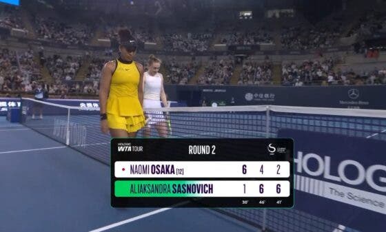 Osaka é surpreendida na estreia, Pegula arrasa e avança em Pequim