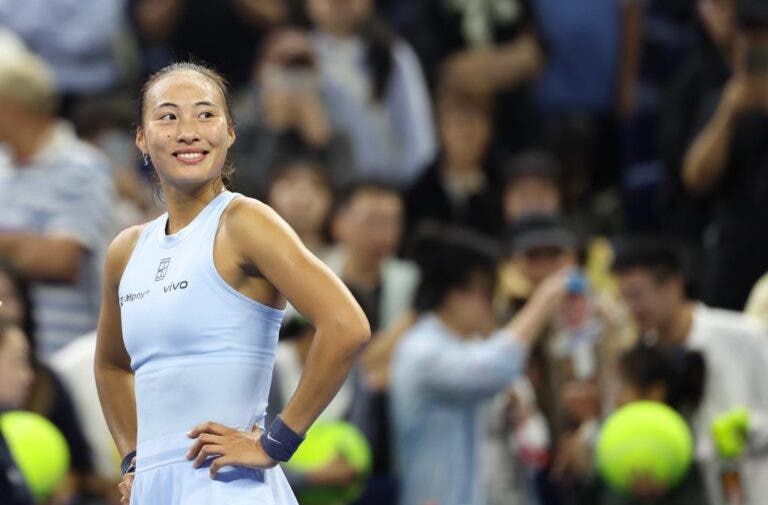 Zheng emocionada com o regresso: «Estava na cama depois da cirurgia e só queria estar no US Open»
