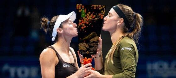 Luisa Stefani é campeã no WTA de Tóquio e segue para as WTA Finals