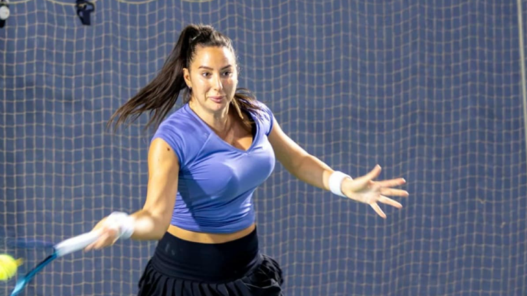 Dodin: «Devo ser a primeira tenista a competir depois de um aumento de peito»