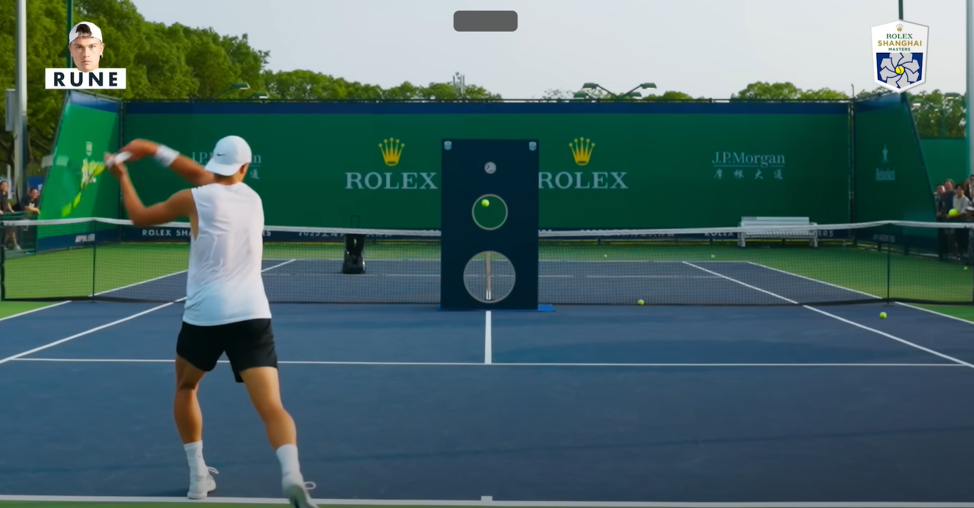 [VÍDEO] O curioso (e difícil) desafio do ATP aos jogadores em Xangai: será que foram bem sucedidos?