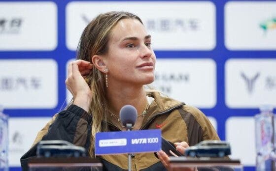 Sabalenka explica os motivos para partilhar tudo da sua vida nas redes sociais