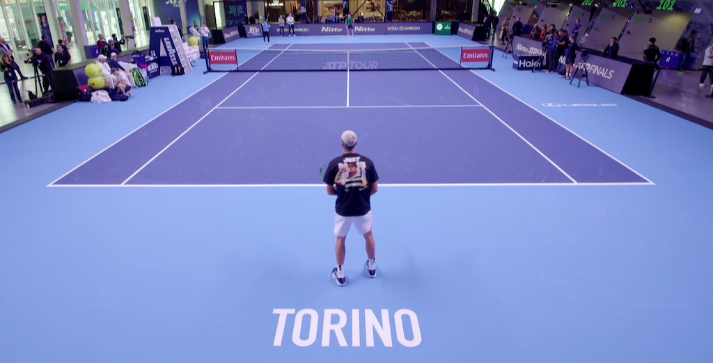 [VÍDEO] Veja o treino entre Alcaraz e Sinner antes das ATP Finals