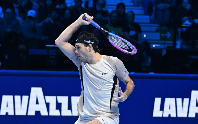 Fritz joga muito para bater Musetti e entra com tudo nas ATP Finals