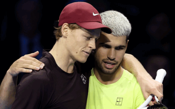 A inacreditável estatística que mostra o equilíbrio nos duelos entre Alcaraz e Sinner