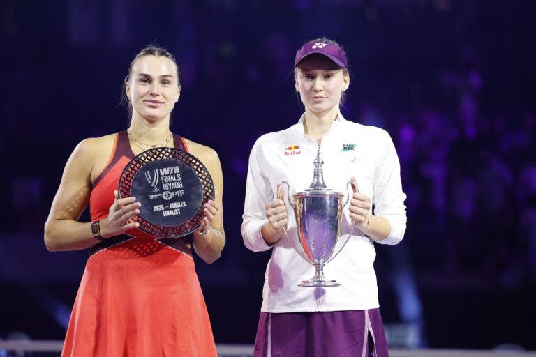 Eis o top 10 final da temporada de 2025 após a conclusão das WTA Finals