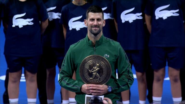 Djokovic destrona Monfils e torna-se no campeão ATP mais velho da história