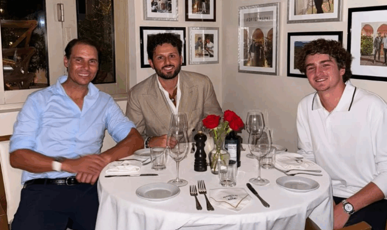 De luxo! Rafa Nadal e João Fonseca jantaram juntos em Miami