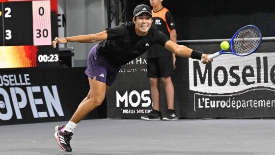 Tien vai à caça do primeiro título e discute final de Metz com Norrie