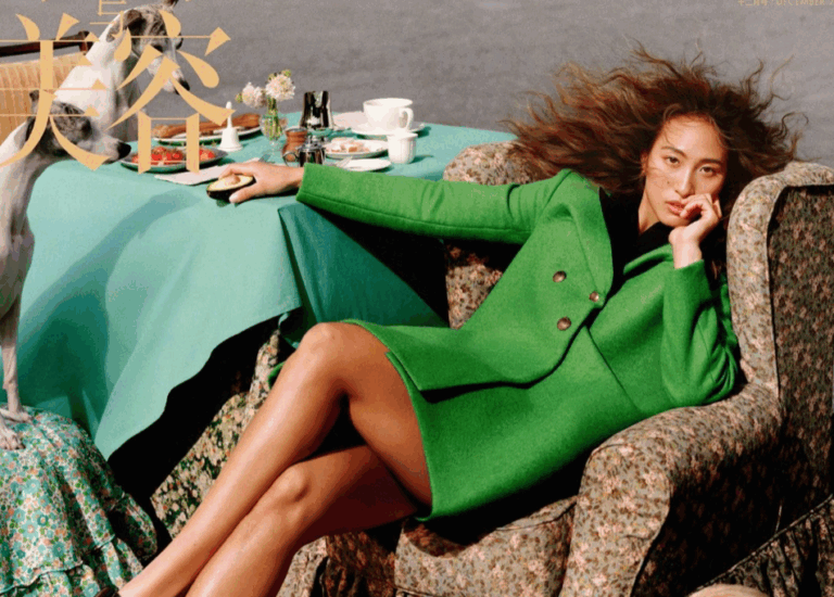 Zheng deslumbra com ensaio fotográfico para a Vogue