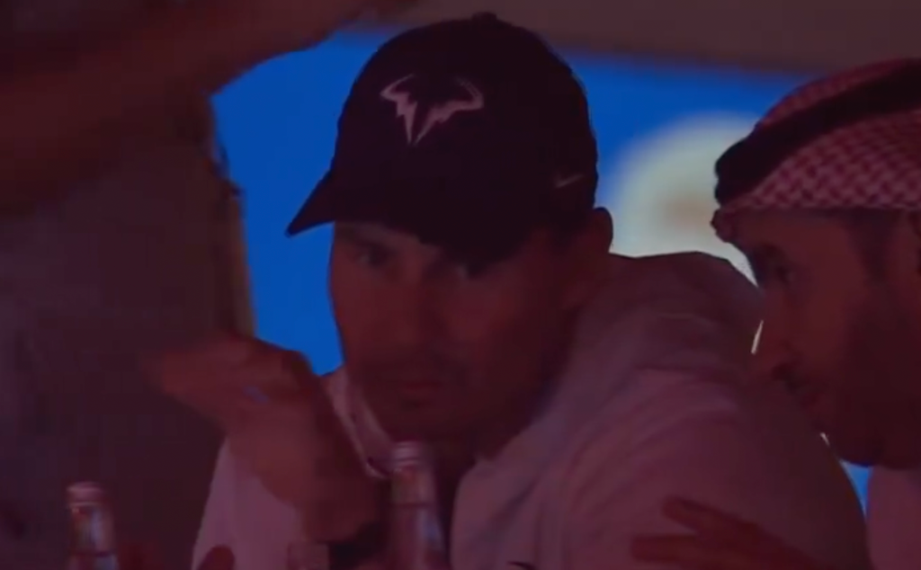 [VÍDEO] Nadal foi visita surpresa para ver duelo espanhol nas Next Gen ATP Finals