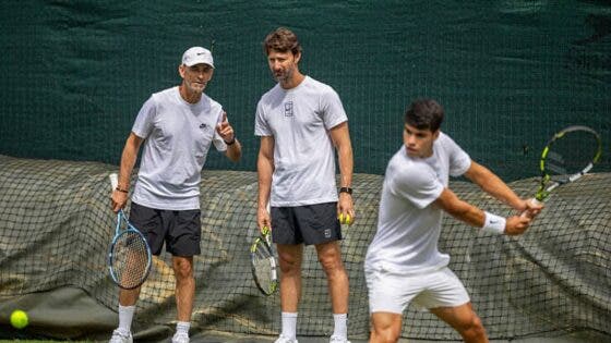 Ferrero e López, técnicos de Alcaraz, ganham o prémio de treinadores do ano para o ATP