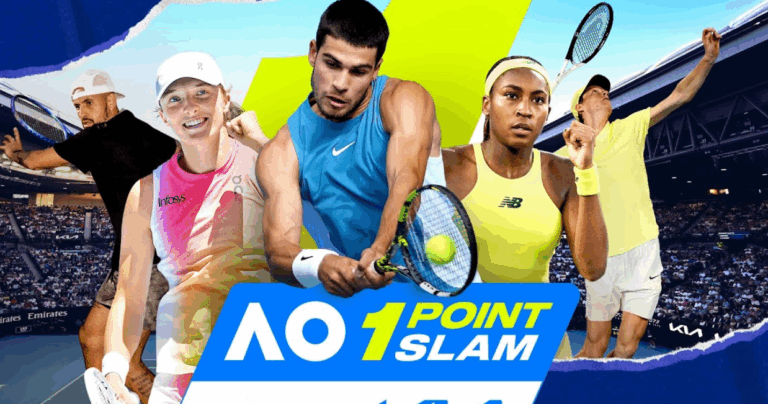 Está na hora do 1-point Slam: espreite o quadro e veja em direto, com Alcaraz, Sinner, Swiatek e muito mais
