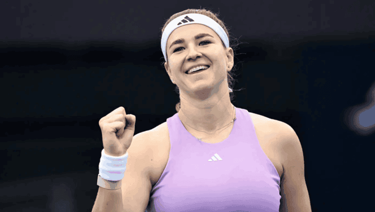 Muchova acaba com a série de vitórias de Rybakina e avança em Brisbane