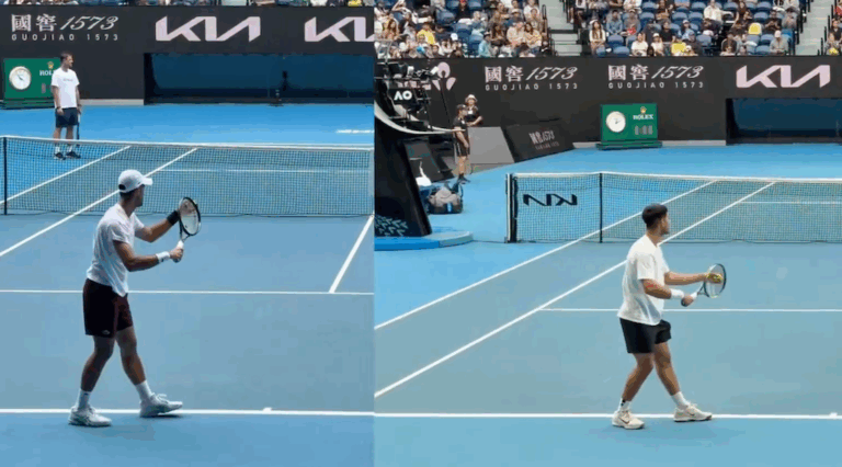 Djokovic e o novo serviço de Alcaraz: «Temos de falar sobre direitos de autor»