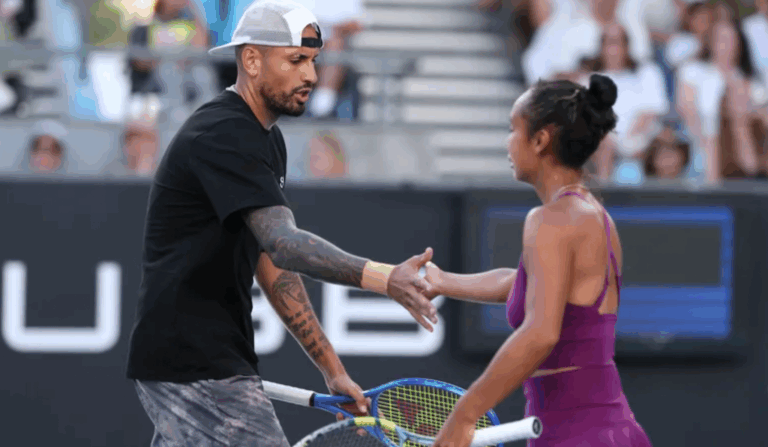Kyrgios e Fernandez despachados em pares mistos no Australian Open