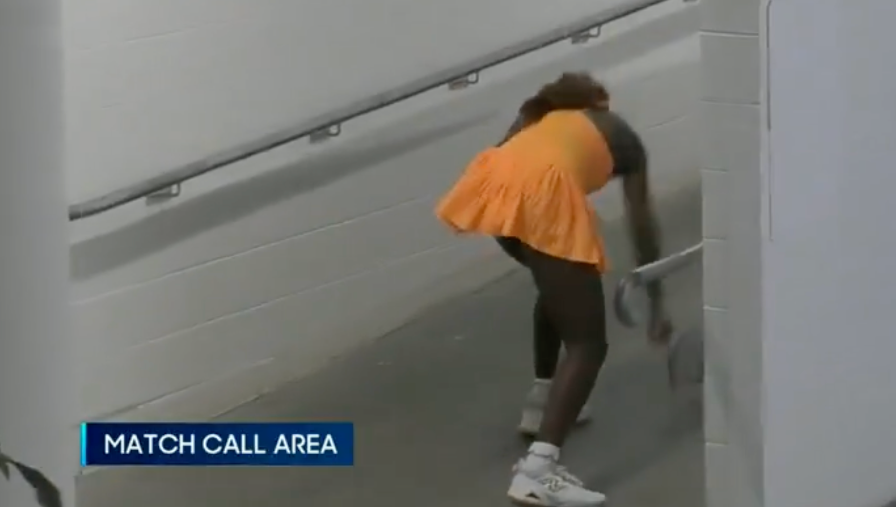 [VÍDEO] Gauff fez uma das piores exibições da sua vida e ao chegar ao balneário… reagiu assim