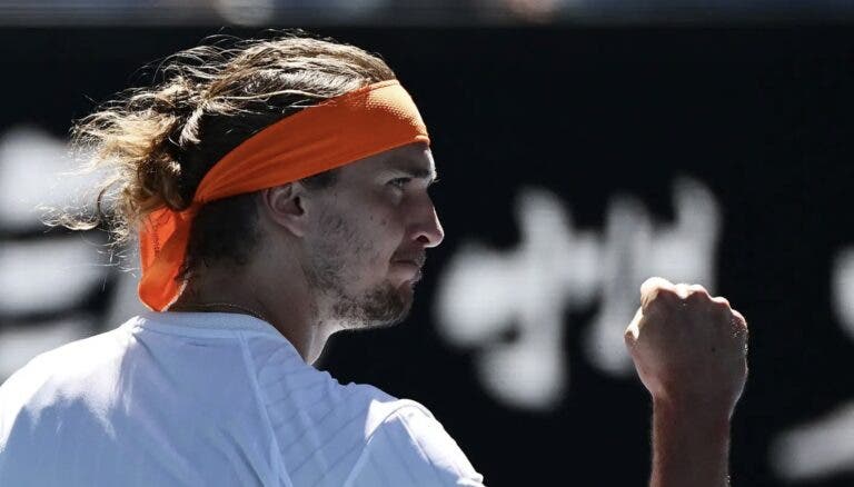 Zverev apanha susto mas avança no Australian Open