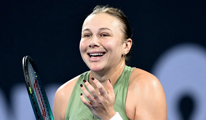 Anisimova cai em Brisbane e Pegula escapa rumo aos ‘quartos’