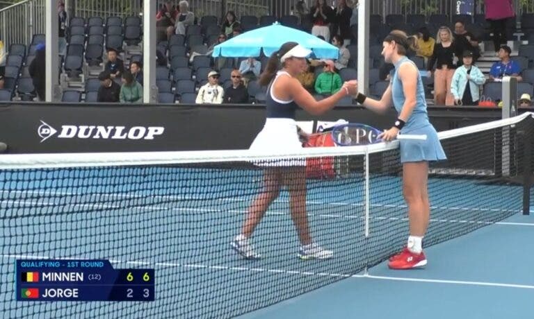 Francisca Jorge eliminada no qualifying do Australian Open