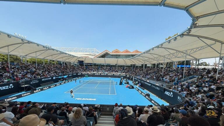 O impressionante recorde de espetadores no primeiro dia do qualifying do Australian Open