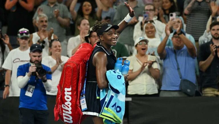 Venus segue sem olhar para o fim de carreira: «Pensarei nisso quando chegar o momento»