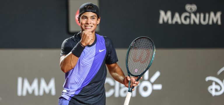 BRUTAL! Guto Miguel bate top 200 ATP dias depois de celebrar 17 anos e avança em Brasília