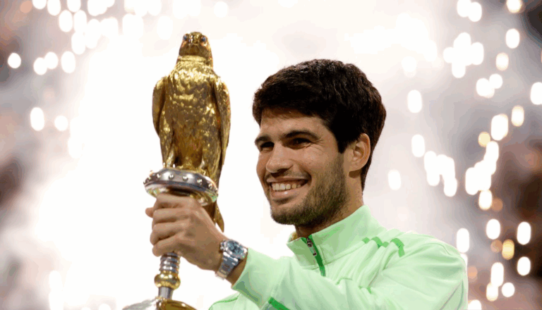 Final de Doha ganha por Alcaraz foi uma das mais rápidas… da história do ATP Tour