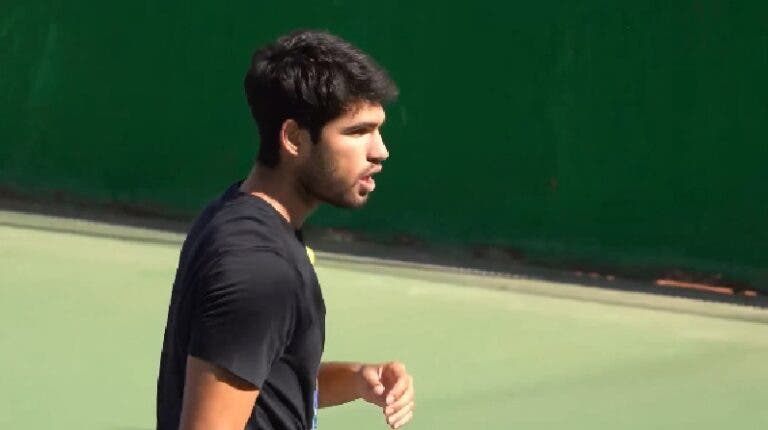 [VÍDEO] Alcaraz já treina de novo em Espanha de olho em Indian Wells