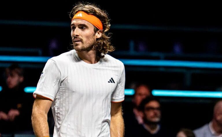 Tsitsipas vence e convence na estreia em Roterdão
